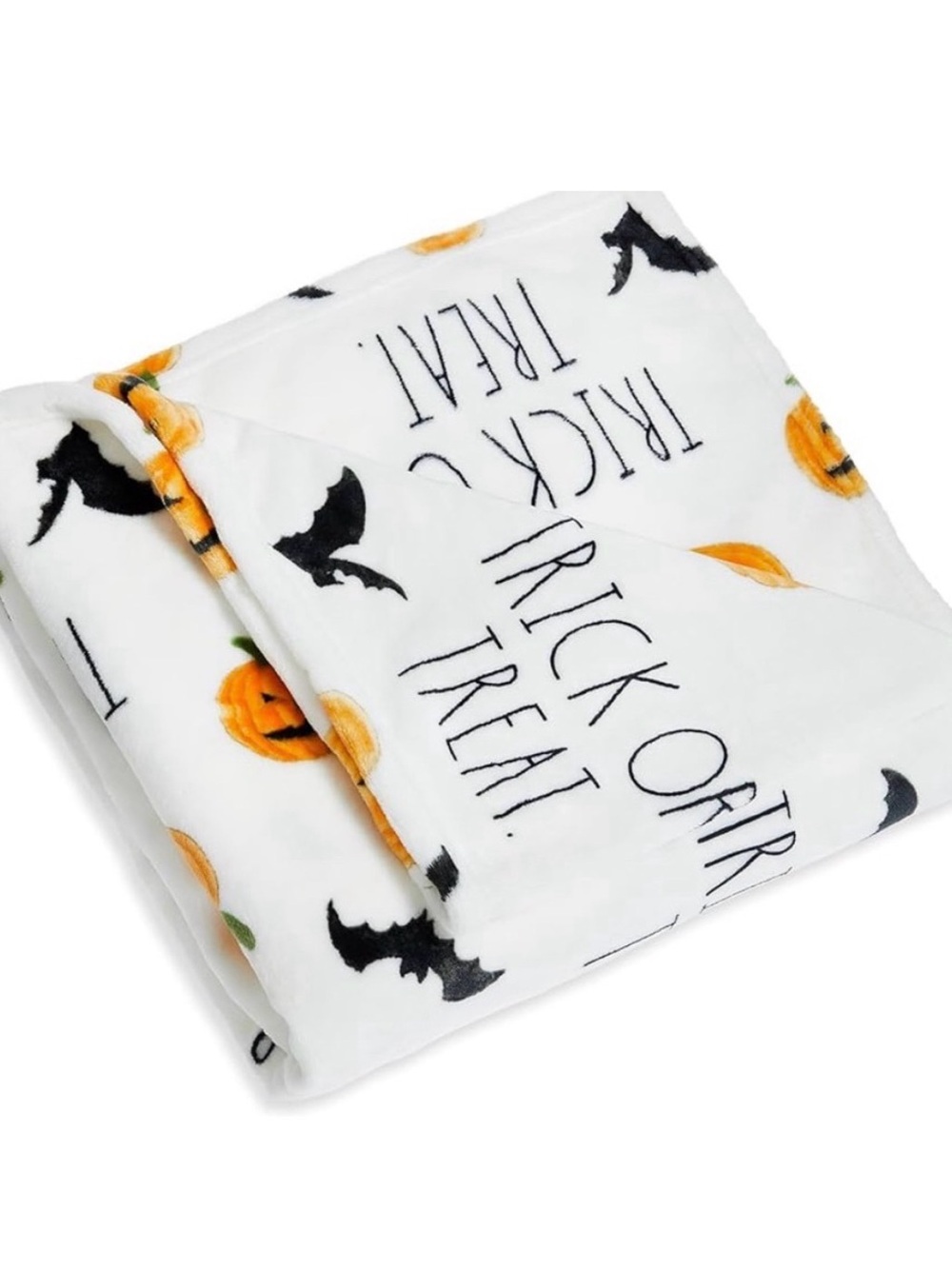 Rae Dunn Halloween Throw Blanket 50x70